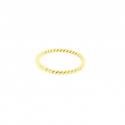 Gold Twisted Ring