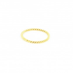 Gold Twisted Ring