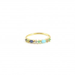 Bague Gaia 2 Bleue