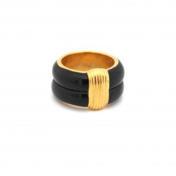 Katt Black Ring