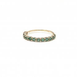 N°2 Emerald Ava Ring